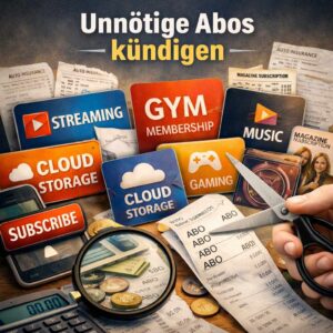 Laufende Abos als Geldfresser im Alltag erkennen und reduzieren