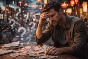 Auswandern Finanzen Unsicherheit Geld Ausland