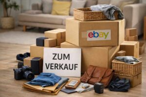 Dinge verkaufen und Geld sparen im Alltag durch Ausmisten
