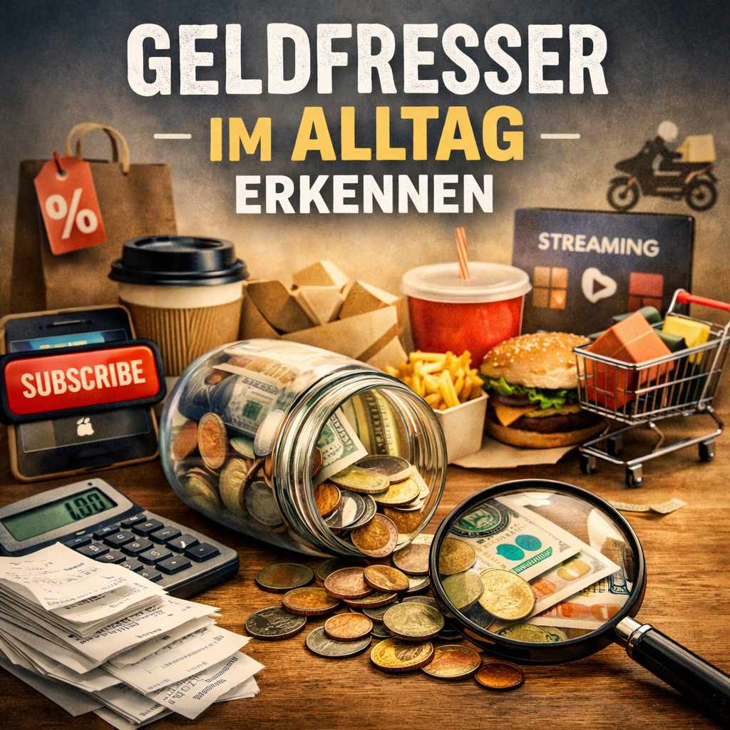 Geldfresser im Alltag erkennen und unnötige Ausgaben vermeiden