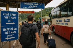 Vietnam Visum Deutsche – Reisender überquert Grenze für Visa Run